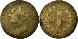 World Coins - Coin, France, 12 deniers françois, 12 Deniers, 1791, Paris, , Bronze