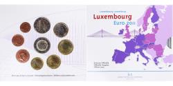 World Coins - Luxembourg, Euro-Set, 2011, Set 9 monnaies. BU  .,