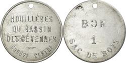 World Coins - Coin, France, Houillères du Bassin des Cévennes, Bon pour 1 sac de bois