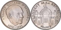 World Coins - France, Medal, Ve République, Valery Giscard d'Estaing,