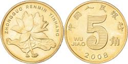 World Coins - Coin, China, 5 Jiao, 2008