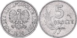 World Coins - Coin, Poland, 5 Groszy, 1958