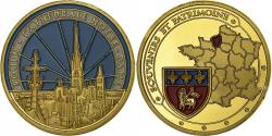 World Coins - France, Token, Rouen, Cathédrale Notre-Dame, Copper-nickel Aluminium, Souvenirs