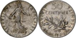 World Coins - France, 50 Centimes, Semeuse, 1898, Paris, Silver, , Gadoury:420