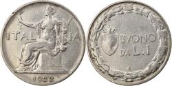 World Coins - Coin, Italy, Vittorio Emanuele III, Lira, 1922, Rome, , Nickel, KM:62