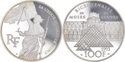 World Coins - Coin, France, Monnaie de Paris, 100 Francs, 1993, Paris, Proof, , Silver