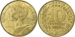 World Coins - France, 10 Centimes, Marianne, 1996, Paris, Aluminum-Bronze, , Le