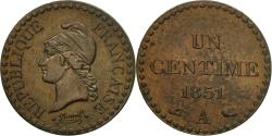 World Coins - Coin, France, Dupré, Centime, 1851, Paris, , Bronze, KM:754