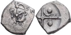 Ancient Coins - Gaul, Cadurci, Drachme à la tête triangulaire, 2nd-1st centuries BC, Silver