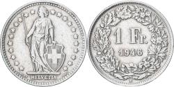 World Coins - Coin, Switzerland, Franc, 1946, Bern, , Silver, KM:24