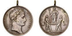 World Coins - France, Medal, Napoléon Ier, Le Sénat et le Peuple, Silvered bronze, Denon /