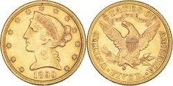 Us Coins - Coin, United States, Coronet Head, $5, Half Eagle, 1899, U.S. Mint, San