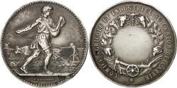 World Coins - France, Medal, French Third Republic, Business & industry, , Silver