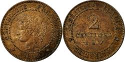 World Coins - Coin, France, Cérès, 2 Centimes, 1884, Paris, , Bronze, KM:827.1