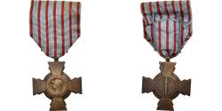 World Coins - France, Croix du Combattant, WAR, Medal, 1939-1945, Very Good Quality, Bronze