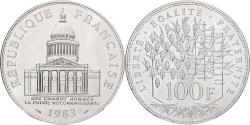 World Coins - Coin, France, Panthéon, 100 Francs, 1983, Paris, série FDC, , Silver