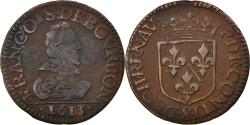 World Coins - Coin, France, CHÂTEAU-REGNAULT, François de Bourbon, Liard, 1613,