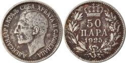 World Coins - Coin, Yugoslavia, Alexander I, 50 Para, 1925, Poissy, , Nickel-Bronze