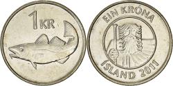World Coins - Coin, Iceland, Krona, 2011