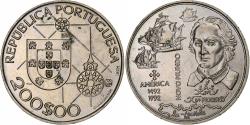 World Coins - Portugal, 200 Escudos, New World - America, 1992, Lisbon, Copper-nickel,