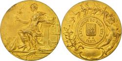 World Coins - France, Medal, Exposition du Bien-être, Paris, Rivet, , Gilt Bronze
