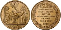 World Coins - France, Medal, Napoléon III, Baptème du Prince Impérial, 1856, Brass, Durand