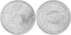 World Coins - France, 10 Euro, Euros des régions, 2010, Paris, Languedoc roussillon,