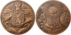 World Coins - France, Medal, Paix de Nimègue, Rattachement de Valenciennes à la France