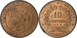 World Coins - France, 10 Centimes, Cérès, 1893, Paris, Bronze, , Gadoury:265a