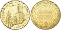 World Coins - France, Token, 76/ Cathédrale Notre-Dame - Rouen, 2018, MDP,