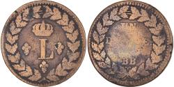 World Coins - Coin, France, Louis XVIII, Decime, Strasbourg, , Bronze, Gadoury:196