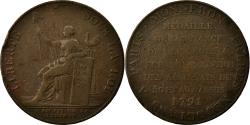 World Coins - Coin, France, 2 Sols, 1791, , Bronze, KM:Tn25, Brandon:222