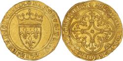 Ancient Coins - Coin, France, Charles VI, Écu d'or à la couronne, 1385-1388, 1st emission