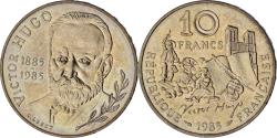 World Coins - Coin, France, Victor Hugo, 10 Francs, 1985, Pessac, Tranche A,