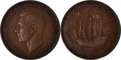 World Coins - Coin, Great Britain, 1/2 Penny, 1945