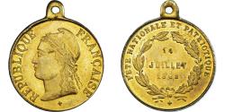 World Coins - France, Medal, Fête Nationale et Patriotique, Society, 1882, , Brass