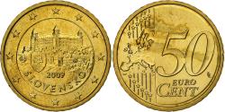 World Coins - Slovakia, 50 Euro Cent, 2009, Kremnica, Nordic gold, , KM:100