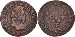 World Coins - Coin, France, Louis XIII, Double tournois, buste enfantin au col fraisé, Double