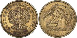 World Coins - Coin, Poland, 2 Grosze, 2001