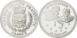 World Coins - France, Medal, Le Traité de Rome, History, , Silver