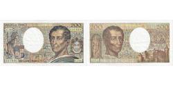 World Coins - France, 200 Francs, Montesquieu, C.144, VF(20-25)