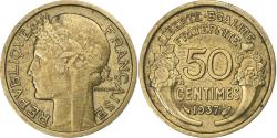 World Coins - France, 50 Centimes, Morlon, 1937, Aluminum-Bronze, , Gadoury:423