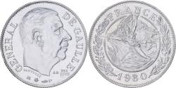 World Coins - France, Token, Général De Gaulle, 1980, Silver,