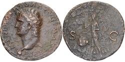 Ancient Coins - Nero, As, 62-68, Lugdunum, Bronze, , RIC:544