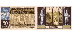 World Coins - Germany, Schneeberg, 50 Pfennig, UNC(63)