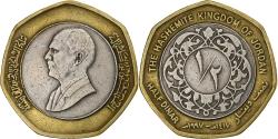 World Coins - Jordan, Hussein, 1/2 Dinar, 1997/AH1417, Bi-Metallic, , KM:63