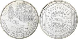 World Coins - France, 10 Euro, Nord-Pas De Calais, 2011, Monnaie de Paris, Silver,