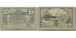 World Coins - Banknote, Austria, Igls, 20 Heller, montagne, 1920 UNC(65-70)  Mehl:FS 403ssb