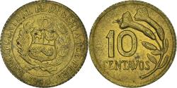 World Coins - Coin, Peru, 10 Centavos, 1968