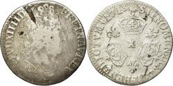 World Coins - Coin, France, Louis XIV, 1/10 Écu aux 3 couronnes, 1/10 Ecu, 1713, Amiens